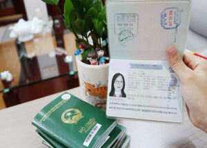 Hình ảnh minh họa quy trình xin visa Trung Quốc