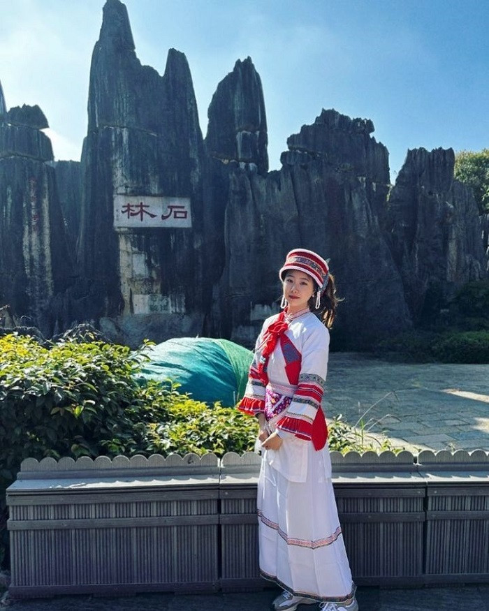 Chụp hình Rừng đá Thạch Lâm