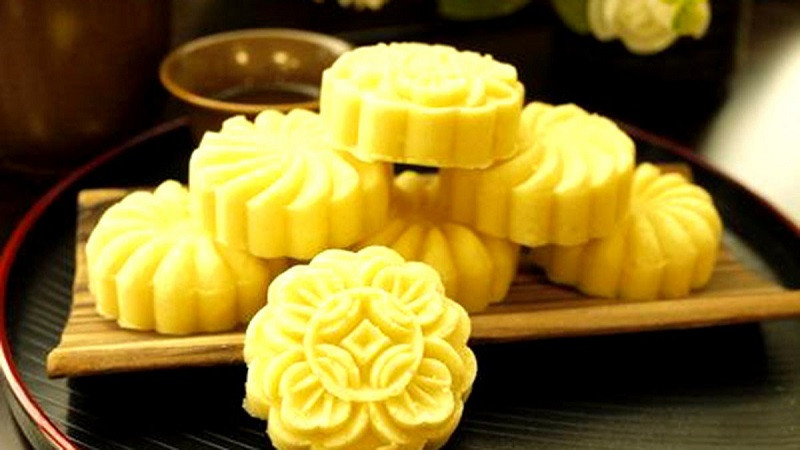 Đĩa bánh đậu xanh - Món ăn ngày Hạ Chí ở Nam Kinh, Trung Quốc