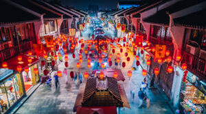 Kiến trúc cổ kính tại phố cổ Thanh Hà Phường