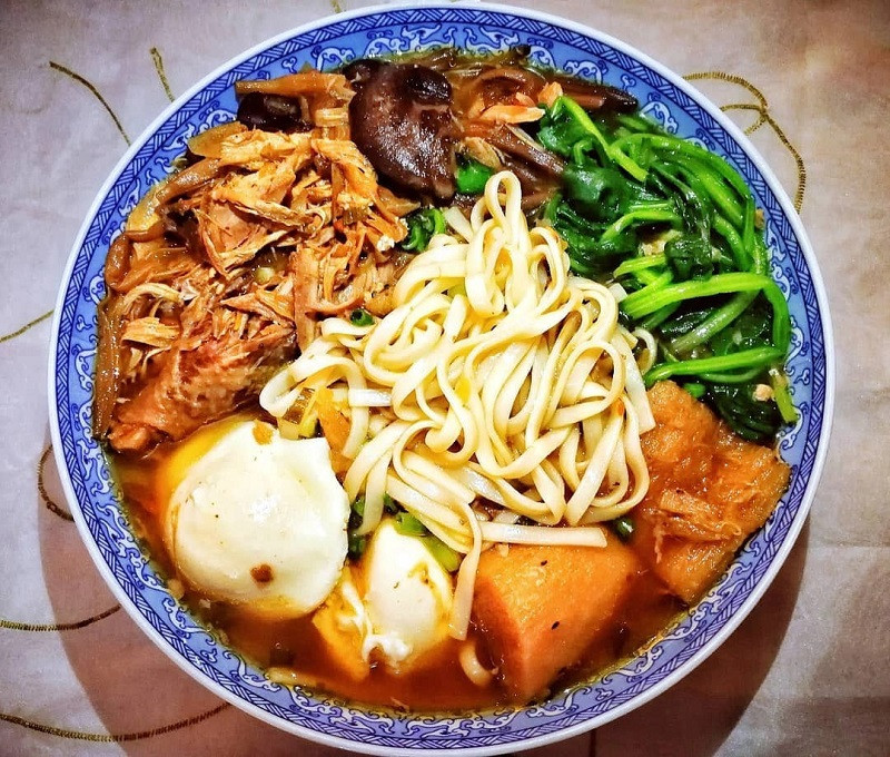 Quy trình làm mì trường thọ